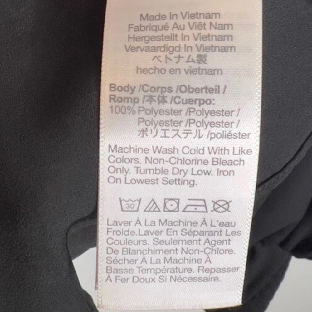 Madewell mock neck chiffon xxs new puff sleeve - Picture 3 of 6
